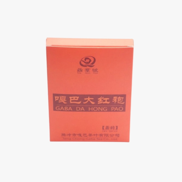 Pressed Gaba Da Hong Pao Oolong Tea Brick