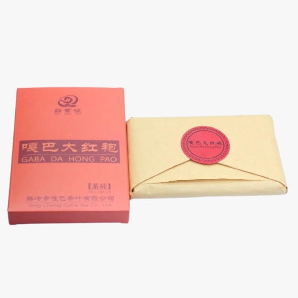 Pressed Gaba Da Hong Pao Oolong Tea Brick