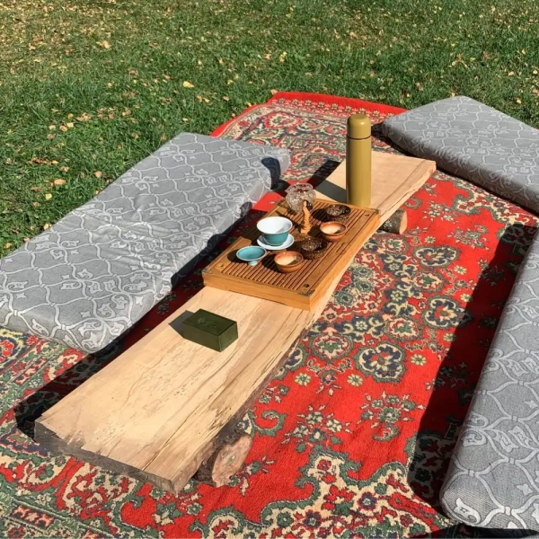 Outdoor tea ceremony