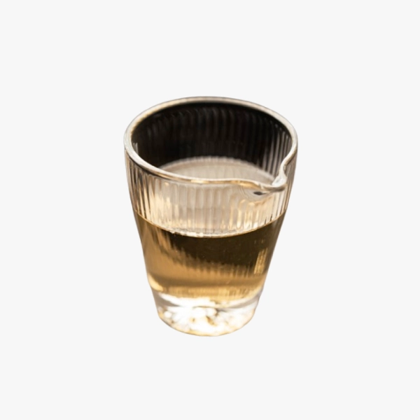 "Mountain View" Striped Glass Chahai 245ml