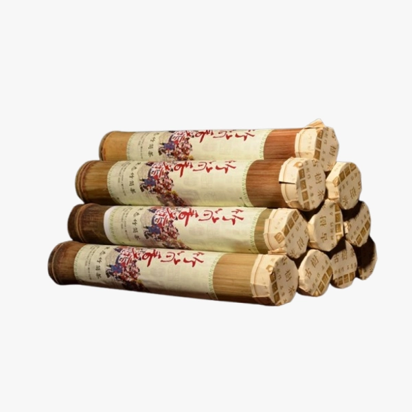 2004 Nannuo Mountain Bamboo Tube Aged Raw Puerh