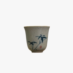 Bamboo Ceramic Teacup 70 ml