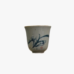 Orchid Ceramic Teacup 70 ml
