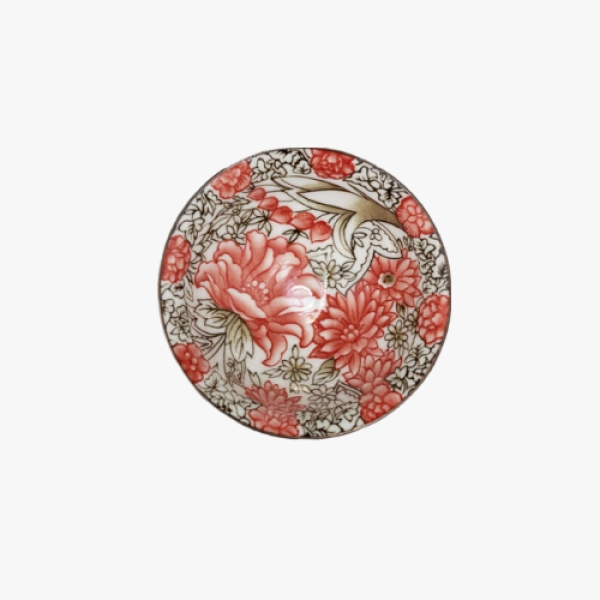 Aster Porcelain Teacup — Retro Style 80 ml