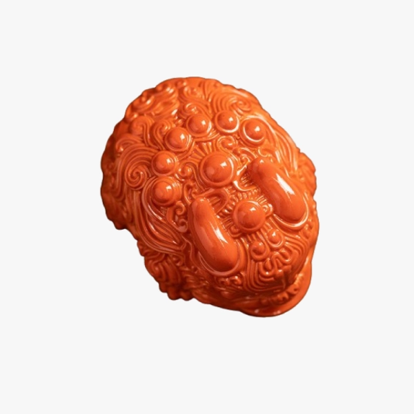 Color-Changing Pixiu Tea Pet orange