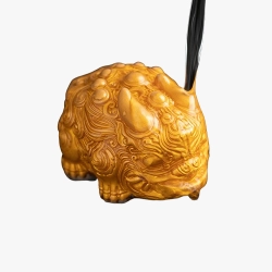 Color-Changing Pixiu Tea Pet black