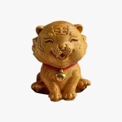 Wooden Lion Tea Pet