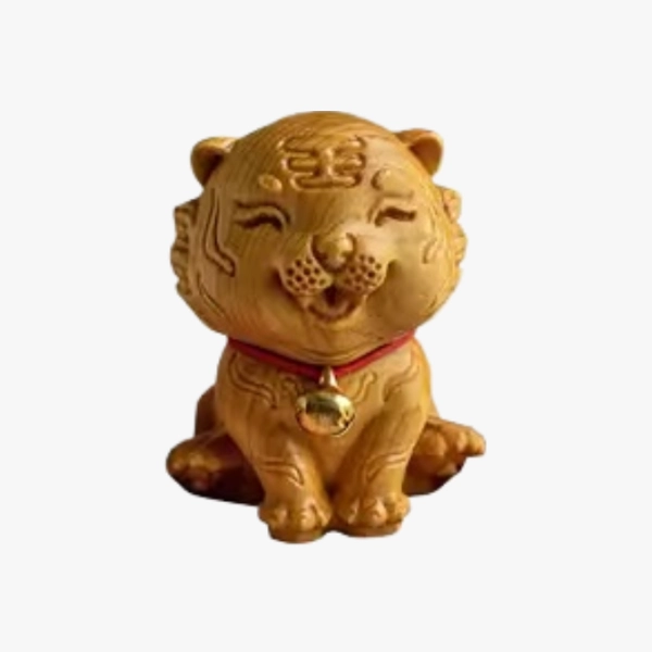 Wooden Lion Tea Pet