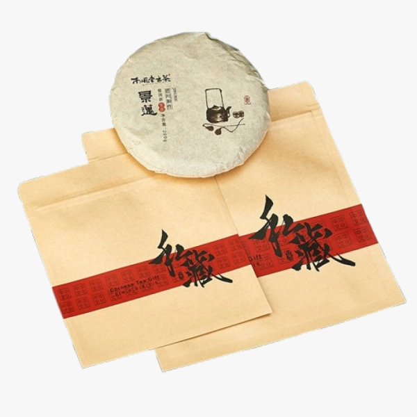 Three-Layer Zip-Lock Tea Cake Packaging Bag