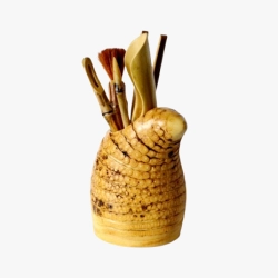 Bamboo Root Tea Tool Set