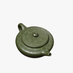 Yixing Zisha Teapot "Bian Chen" (Flat Morning) 170ml